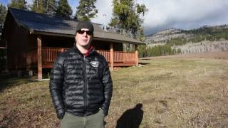 Jensen Cabin on the Caribou-Targhee National Forest