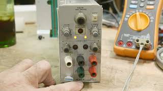 #1342 Tektronix PS503A Power Supply Plug-in Repair