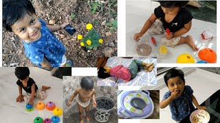 DAILY ROUTINE OF 2.5 YEAR OLD ||EZZAH'S DAILY ROUTINE