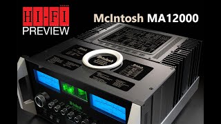 อินทิเกรตแอมป์ McIntosh MA12000