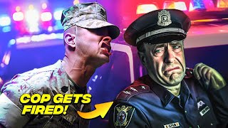 Cop Fired After APOLOGISING to Army Sergeant!