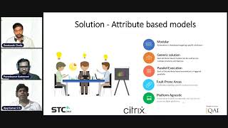 QAI STC 2021 | Sreekanth Challa, Ajay Kumar C S, Pavankumar Kademani , Citrix R\u0026D