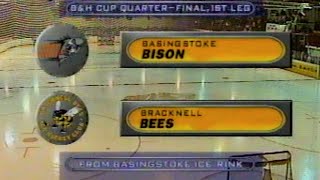 Basingstoke Bison vs. Bracknell Bees | 28 September 1996 | Autumn Cup Quarter Final, 1st Leg