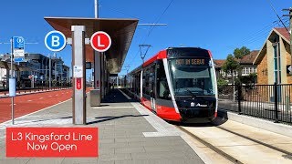 Sydney Light Rail Vlog 45: L3 Kingsford Line Now Open