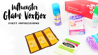 Influenster Glam VoxBox | First Impressions + Review | Isabel Velazquez