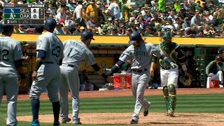 Motter crushes a grand slam to center