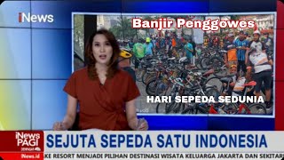 HARI SEPEDA SEDUNIA //RIBUAN PESEPEDA BANJIRI KOTA TUA JAKARTA #worldbicycleday #gowesbareng #viral