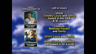 Joan Jacqueline Louis Simon ~ Long Obituary