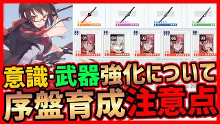 【パニグレ】序盤基本的なキャラ育成のススメ！意識＆武器の強化と限界突破注意点について