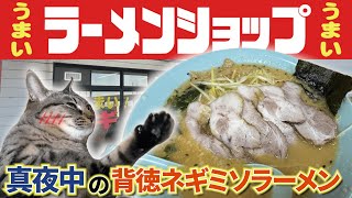 【猫ミーム】ネギ味噌チャーシューメンとライスを求めラーメンショップに駆け込んだ話【ラーメンショップ】【ラーメン】【ネギ味噌】【チャーシュー】