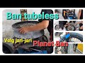 Cara Bikin Ban Tubeless Velg Jari-jari Tubeless Tyre On Supermoto #supermoto #viral #fyp #tubeless