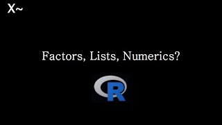 Data types in R
