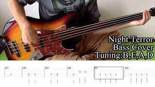 Dream Theater - Night Terror (Bass Cover + Tab)