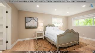 Priced at $799,900 - 2144 E KAYLAND WAY, Holladay, UT 84117