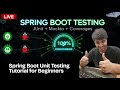 Spring Boot Unit Testing Tutorial for Beginners | JUnit + Mockito + Code Coverage