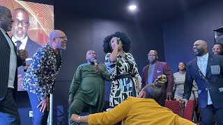 🔥Bishop Brian Moore \u0026 Lena Byrd-Miles Mic Toss @ Holy Convocation 23