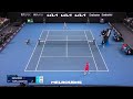 diana shnaider paints the sideline australian open 2025