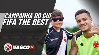 GUI VISITA O CT E GANHA APOIO DOS JOGADORES PARA O FIFA THE BEST | VASCOTV