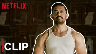 Aamir Khan's Crazy Fight Scene | Dangal | Netflix India