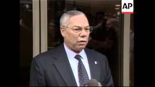 Wrap Rice And Powell On Iraq