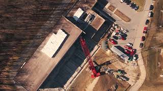 Tilting up at Johns Hopkins University - Kinsley Construction