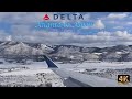 Atlanta to Aspen with Delta - 4K