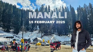 Manali latest video || Sethan Village 15 February 2025