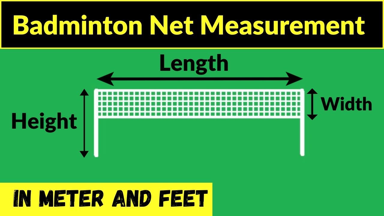 Badminton Court Size In Feet Net Height Infoupdate Org