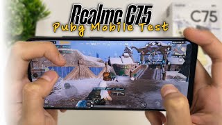 Realme C75 Mediatek Helio G92 Max Pubg Mobile Gaming Test in 2025