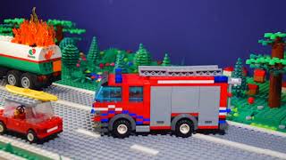Lego Firefighters: Real Heroes - Truck Fire On Highway [S01E05]