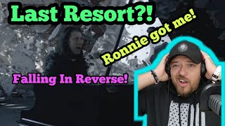 Almost Cried!? Falling In Reverse - Last Resort Reimagined | REACTION!!