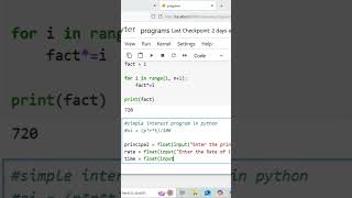 Simple Interest Program in Python | Learn Python for Beginners