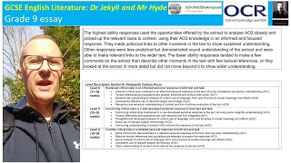 Achieving a Grade 9 for Jekyll and Hyde - OCR GCSE English Literature