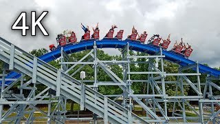 Twisted Cyclone 4K off-ride Six Flags Over Georgia