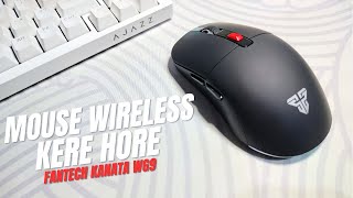 FANTECH KANATA WIRELESS WG9 | MAKIN KESINI MAKIN KESANA, MOUSE 100RB'AN ADA SOFTWARE NYA !!