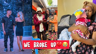 EMOTIONAL😭 GRANDPA BROKE INTO TEARS UPON HEARING I BROKE UP WITH ANGIE B💔😭