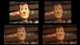 Toy Story 2 VHS vs. VCD vs. DVD vs. Blu-Ray