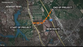 New project expected to ease traffic in city center in Newport News