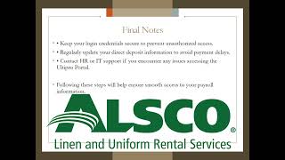 How to Access Alsco Pay Stubs & W2s Online