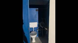 3.6 Ft X 3.6 Ft 100 KG FRP Portable Toilet, Western WC, Urinal, Wash Basin, Ventilator, etc.