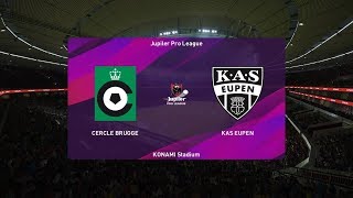PES 2020 | Cercle Brugge vs Eupen - Belgium Jupiler League | 28 September 2019 | Full Gameplay HD