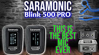 SARAMINIC Blink 500 Pro- Best Wireless Mic for Cameras and Devices #streamer #youtube