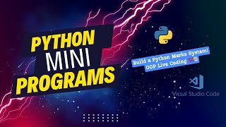 Python Mini Programs in VS Code: Student Scorecard with Class & List ๐ป