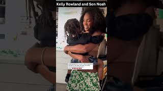 SWEET MOMENTS: Kelly Rowland Dances w/Noah + Showers Him w/LOVE 🥺💖 #shorts  #kellyrowland
