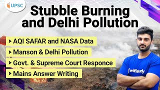 UPSC CSE 2020 | Special Session by Sumit Sir | Stubble Burning, Delhi Pollution & Govt. Initiatives