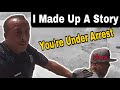 Unstable Cop Shakes & Stutters While Inventing Crime - Unseen Arrest of Manuel Mata