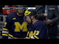 michigan at notre dame highlights big ten hockey 01 10 2025