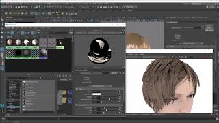 Maya 2018新機能ダイジェスト レンダリング 02：髪の毛用シェーダ（Arnold）の紹介