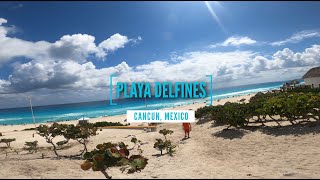 Playa Delfines Beach in Cancun, Mexico