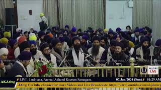 054 Ludhiana 6Jan2024 SatEve Rainsabai Keertan Bhai Pritpal Singh Jee Regina